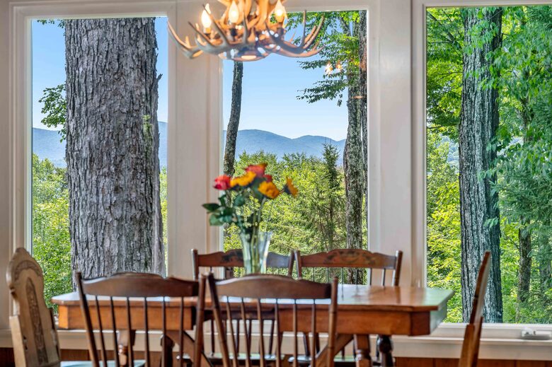 Rustic Sugarbush Chalet with Mad River Valley Views - Warren, Vermont