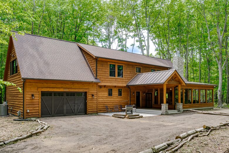 Private Saugatuck Lodge on Four Wooded Acres - Saugatuck, Michigan
