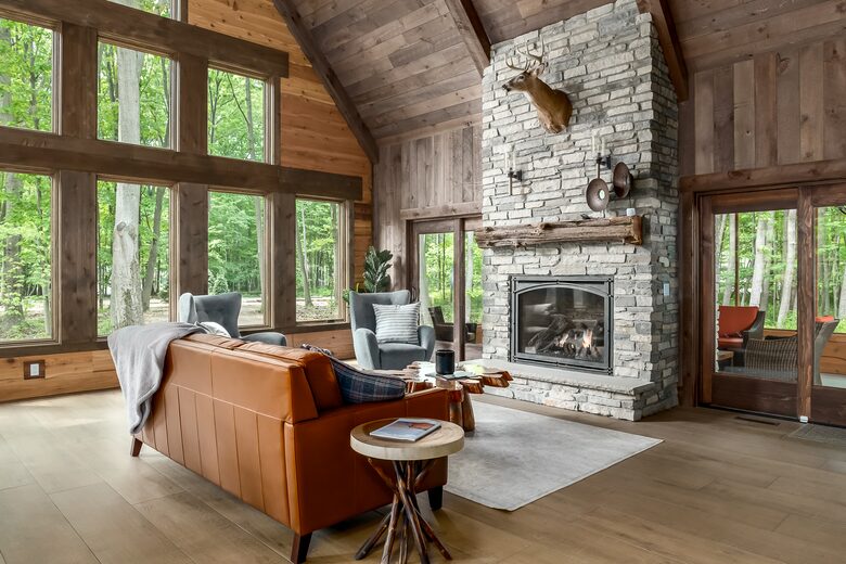 Private Saugatuck Lodge on Four Wooded Acres - Saugatuck, Michigan