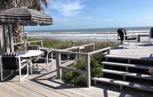 Oceanfront Deck Retreat in New Smyrna Beach - New Smyrna Beach, Florida