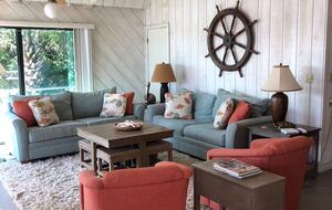 Oceanfront Deck Retreat in New Smyrna Beach - New Smyrna Beach, Florida