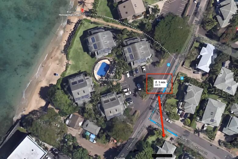 Kahana Beach House Across from a Secluded Beach - Lahaina, Hawaii