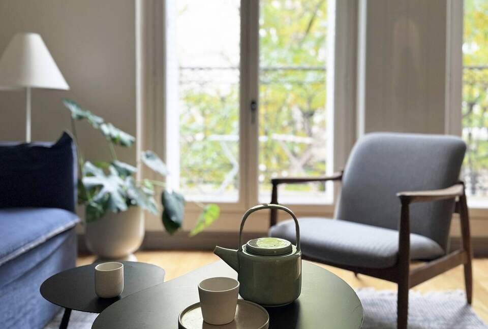 Refined Montmartre Apartment with Balcony - Paris, France
