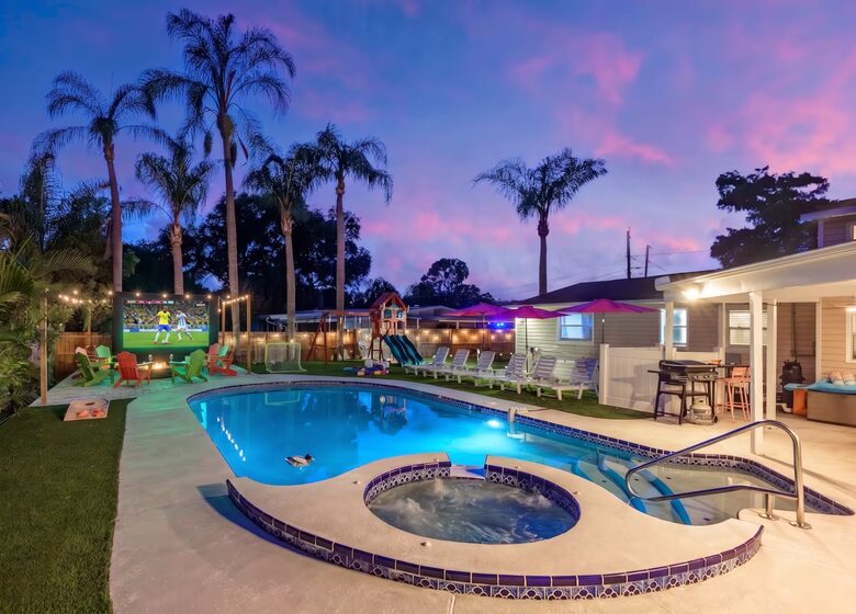 Clearwater Pool & Beach Group Getaway - Clearwater, Florida