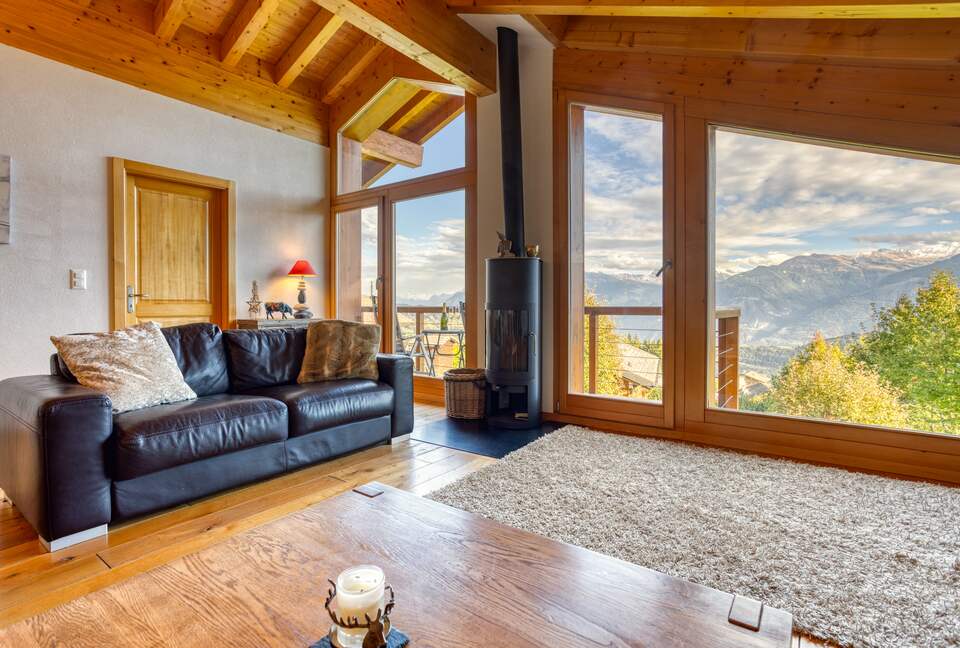 Anzère Chalet with Alpine Views - Anzère, Switzerland