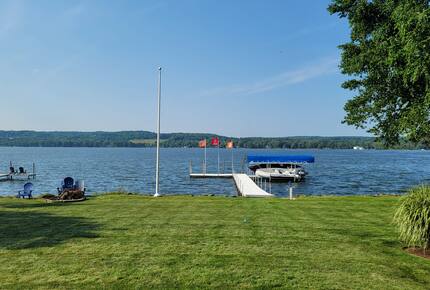 Lakefront Chautauqua Estate with Pool and Dock - Lakewood, New York