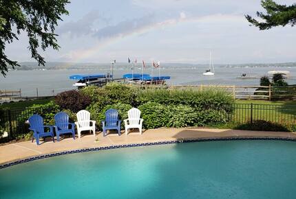 Lakefront Chautauqua Estate with Pool and Dock - Lakewood, New York