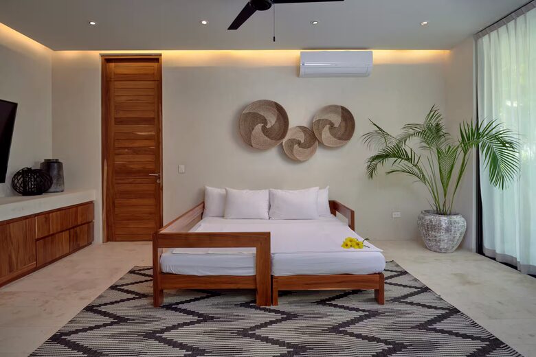 Modern Tulum Retreat with Rooftop Pool in Aldea Zamá - Tulum, Mexico