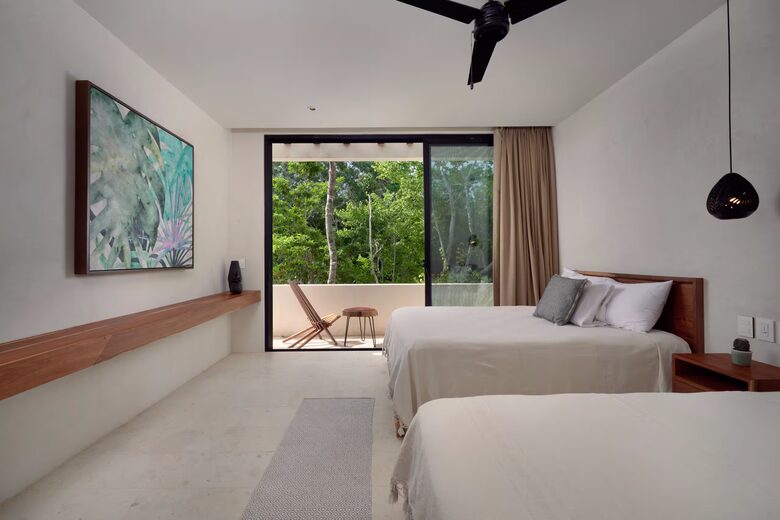 Modern Tulum Retreat with Rooftop Pool in Aldea Zamá - Tulum, Mexico