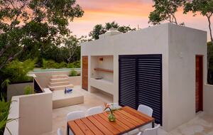 Modern Tulum Retreat with Rooftop Pool in Aldea Zamá - Tulum, Mexico