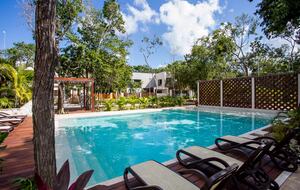 Modern Tulum Retreat with Rooftop Pool in Aldea Zamá - Tulum, Mexico
