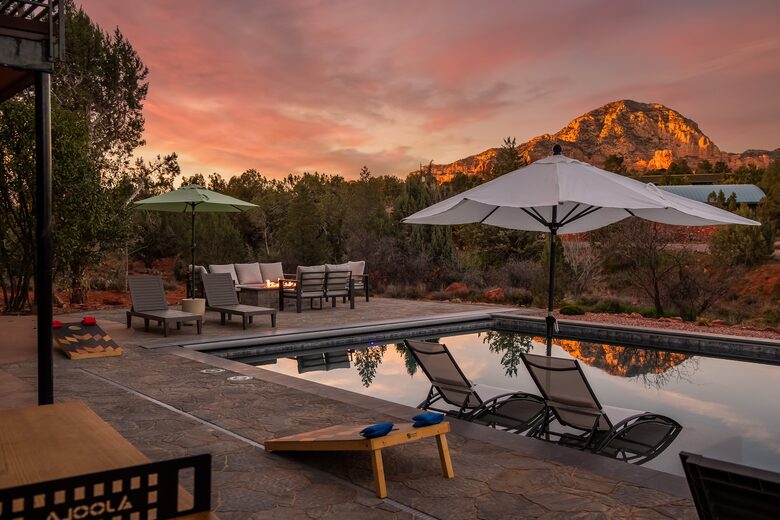 Bella Vista: A Luxury Desert Retreat with Red Rock Views & Resort Style Backyard - Sedona, Arizona