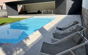 Garden and Pool Home by Salinas Beach - Castrillón, Spain