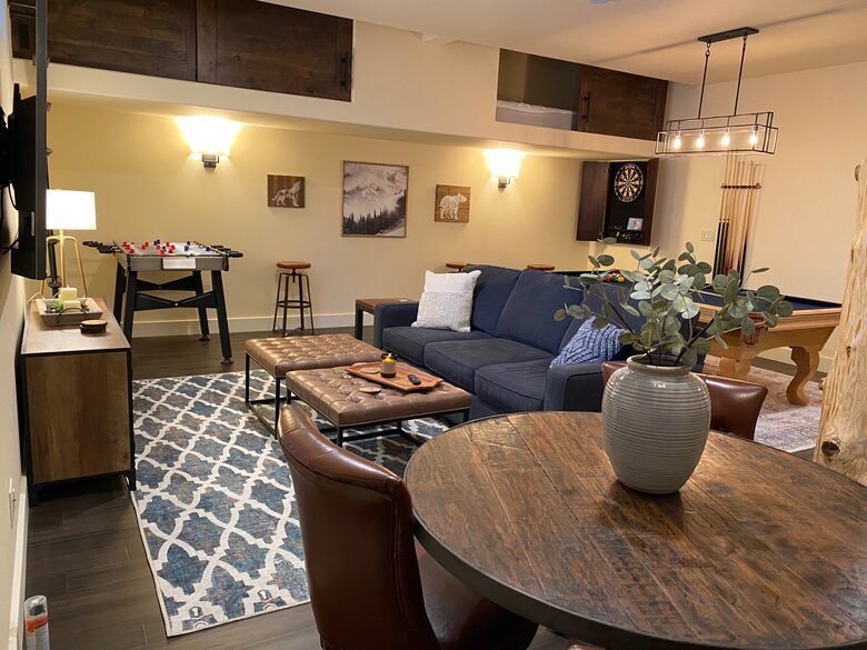 Downstairs Game Room