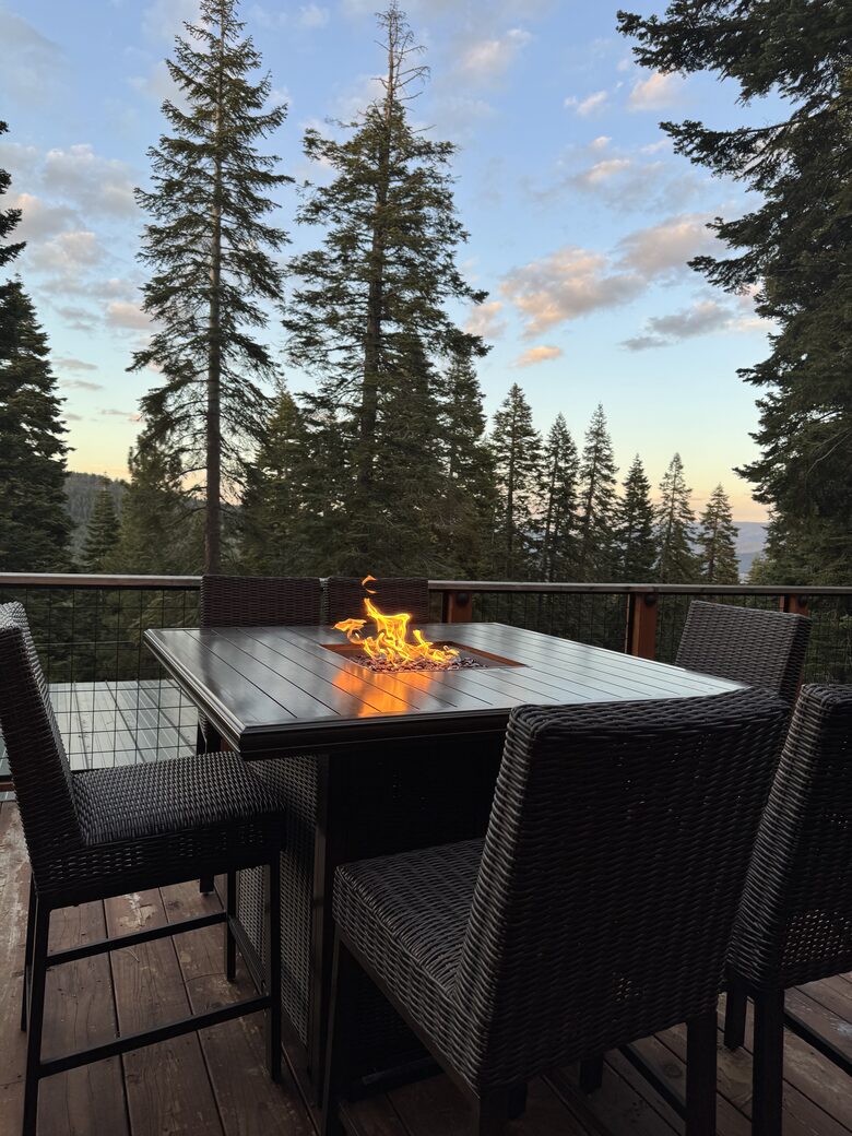 Front Deck off the Kitchen