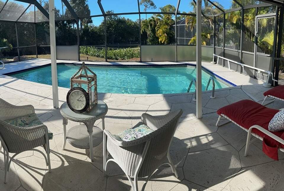 Canal-Front Naples Escape with Heated Pool - Naples, Florida