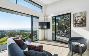 Ocean and Hinterland Views Above the Coffs Coast - Korora, Australia