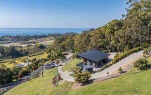 Ocean and Hinterland Views Above the Coffs Coast - Korora, Australia