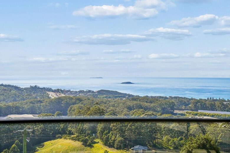 Ocean and Hinterland Views Above the Coffs Coast - Korora, Australia