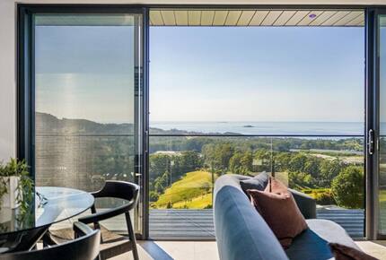 Ocean and Hinterland Views Above the Coffs Coast - Korora, Australia
