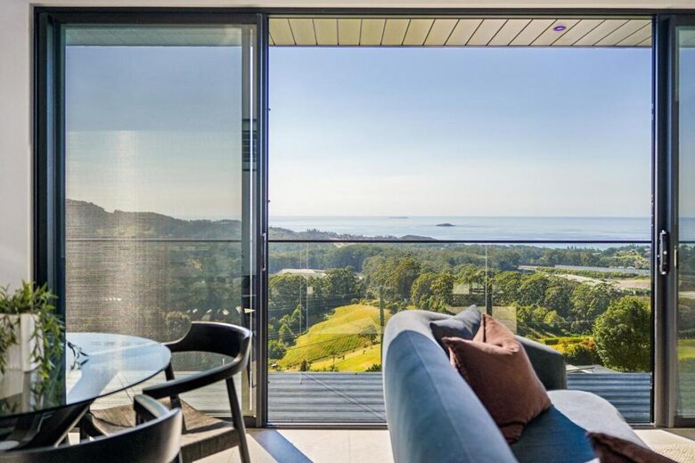 Ocean and Hinterland Views Above the Coffs Coast - Korora, Australia