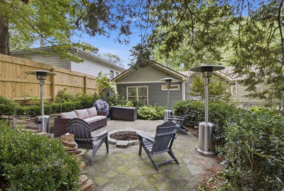 Stylish Intown Atlanta Retreat with Firepit near Piedmont Park - Atlanta, Georgia