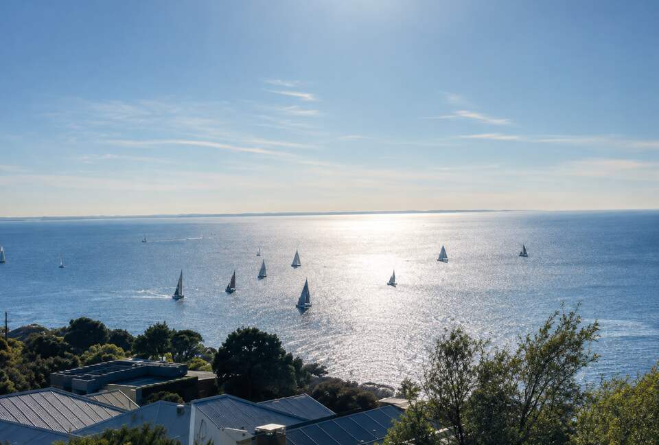 Mount Martha Home with Port Phillip Bay Sunsets - Melbourne, Australia