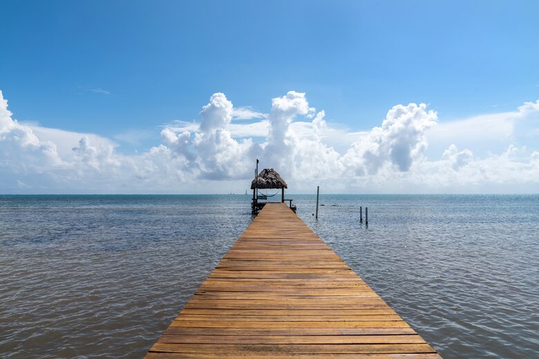 Caribbean Waterfront Villa with Private Pool and Dock - San Pedro Town, Belize