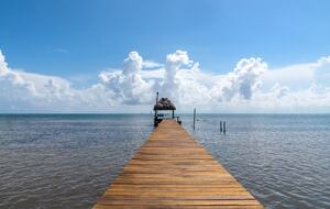 Caribbean Waterfront Villa with Private Pool and Dock - San Pedro Town, Belize