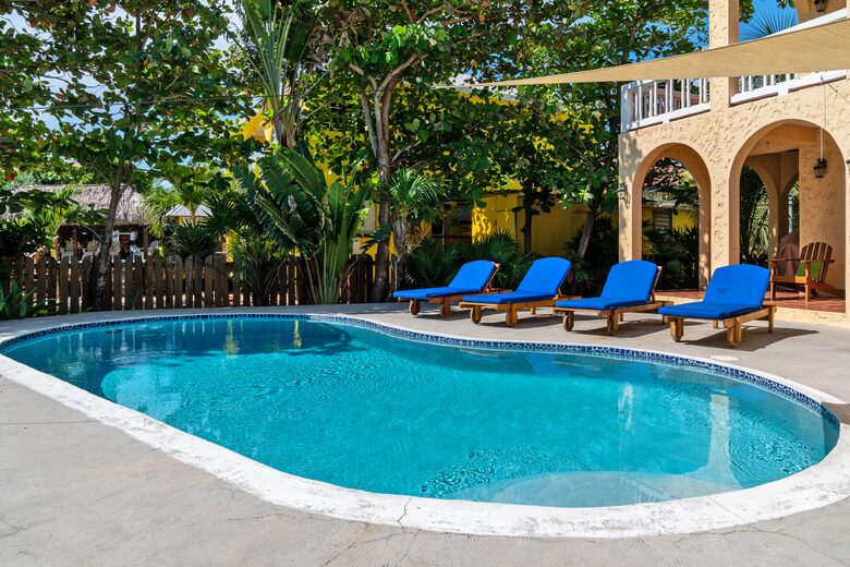 Caribbean Waterfront Villa with Private Pool and Dock - San Pedro Town, Belize
