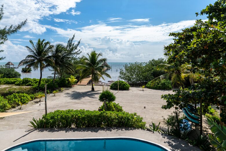 Caribbean Waterfront Villa with Private Pool and Dock - San Pedro Town, Belize