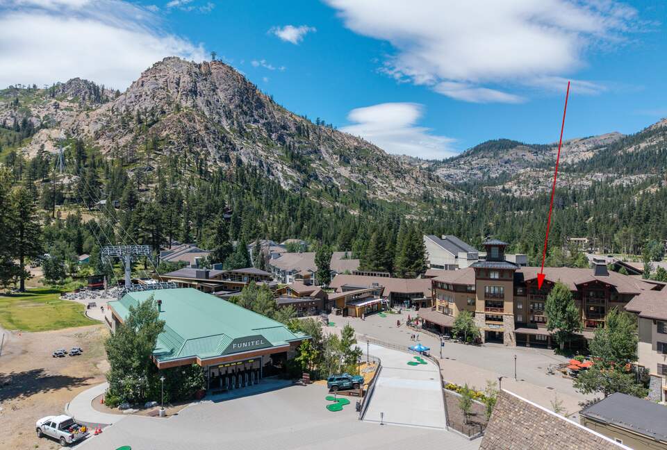 Top-Floor Alpine Escape in The Village at Palisades Tahoe - Olympic Valley, California