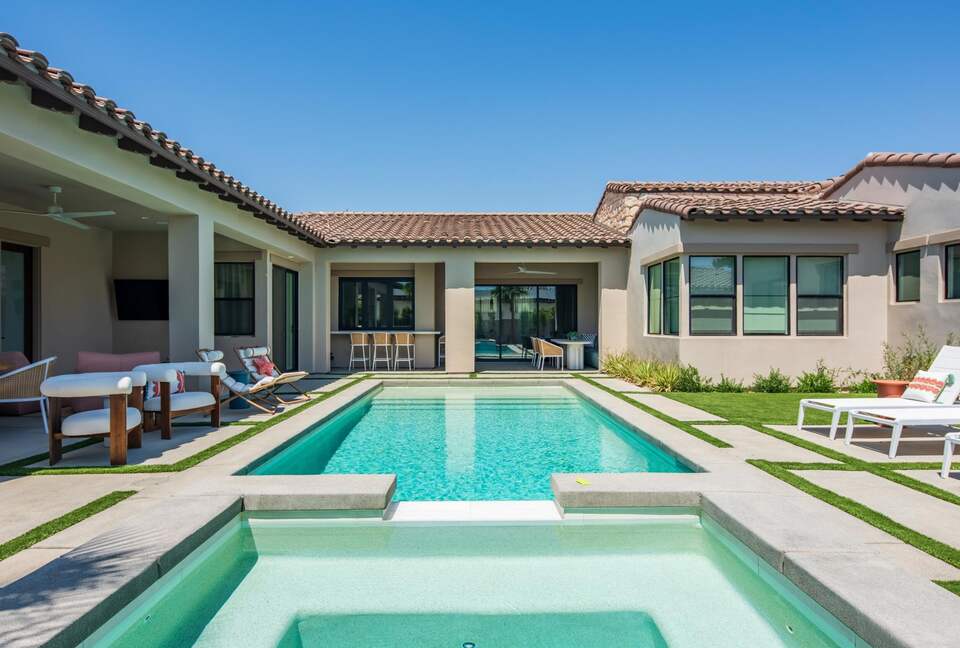 Sophisticated Indian Wells Retreat with Poolside Entertaining - Indian Wells, California