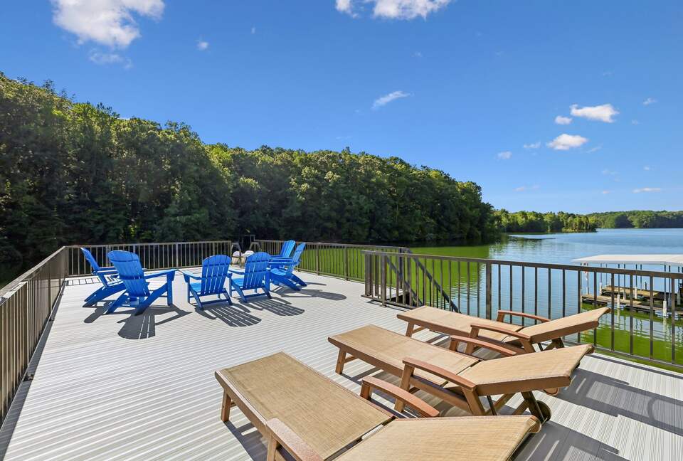 Tims Ford Lake Retreat with Private Dock and Theater - Winchester, Tennessee