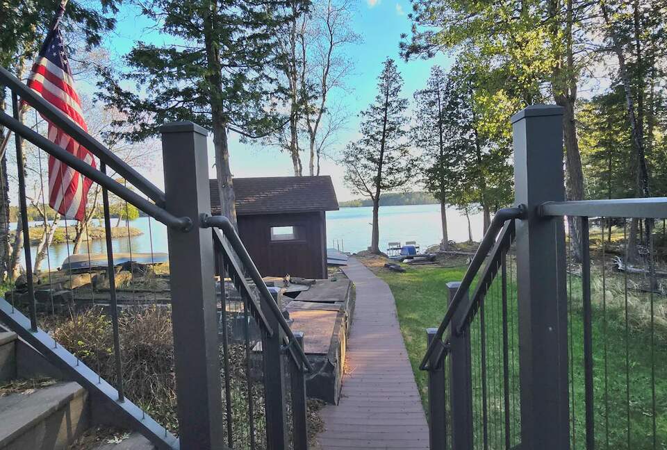 Eagles Nest Lakefront Lodge with Two Private Docks - Ely, Minnesota