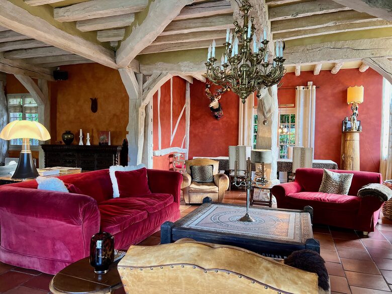 Seventeenth Century Norman Country House with Private Pool - Englesqueville-en-Auge, France
