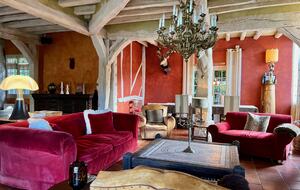 Seventeenth Century Norman Country House with Private Pool - Englesqueville-en-Auge, France