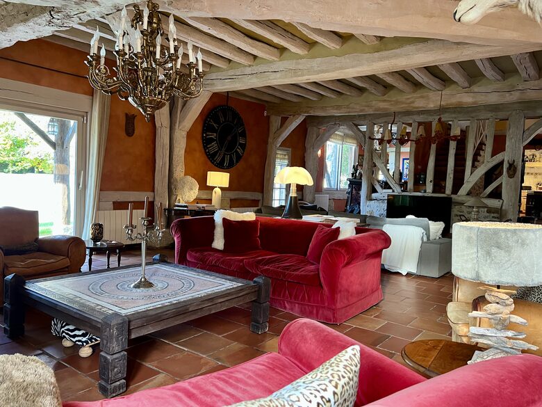 Seventeenth Century Norman Country House with Private Pool - Englesqueville-en-Auge, France