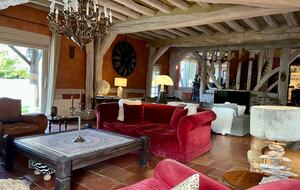 Seventeenth Century Norman Country House with Private Pool - Englesqueville-en-Auge, France