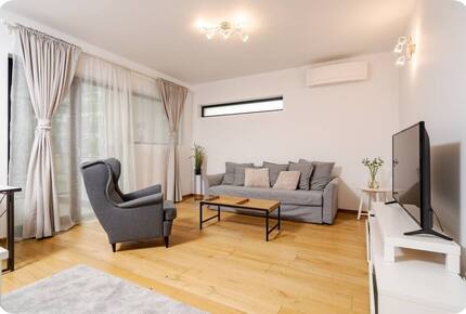 Contemporary Bucharest Apartment with Terrace - Bucharest, Romania