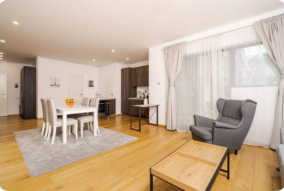 Contemporary Bucharest Apartment with Terrace - Bucharest, Romania