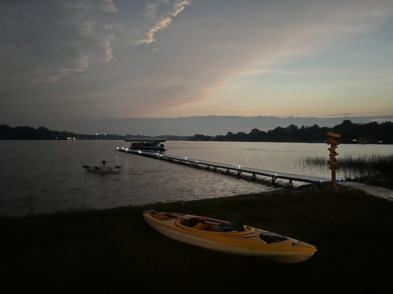 Relaxed Lake Pleasant Getaway with Private Shoreline - Fremont, Indiana