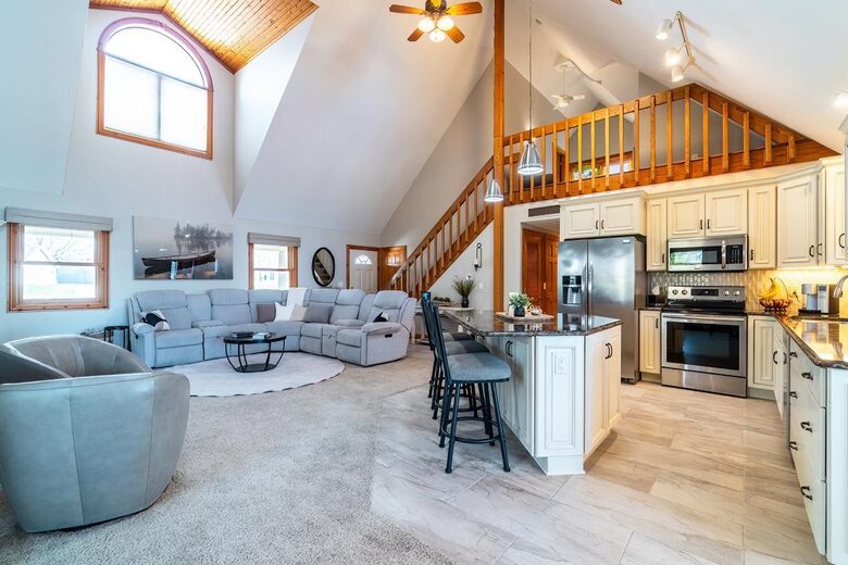 Relaxed Lake Pleasant Getaway with Private Shoreline - Fremont, Indiana