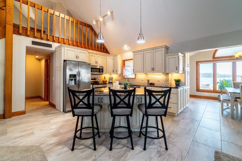 Relaxed Lake Pleasant Getaway with Private Shoreline - Fremont, Indiana