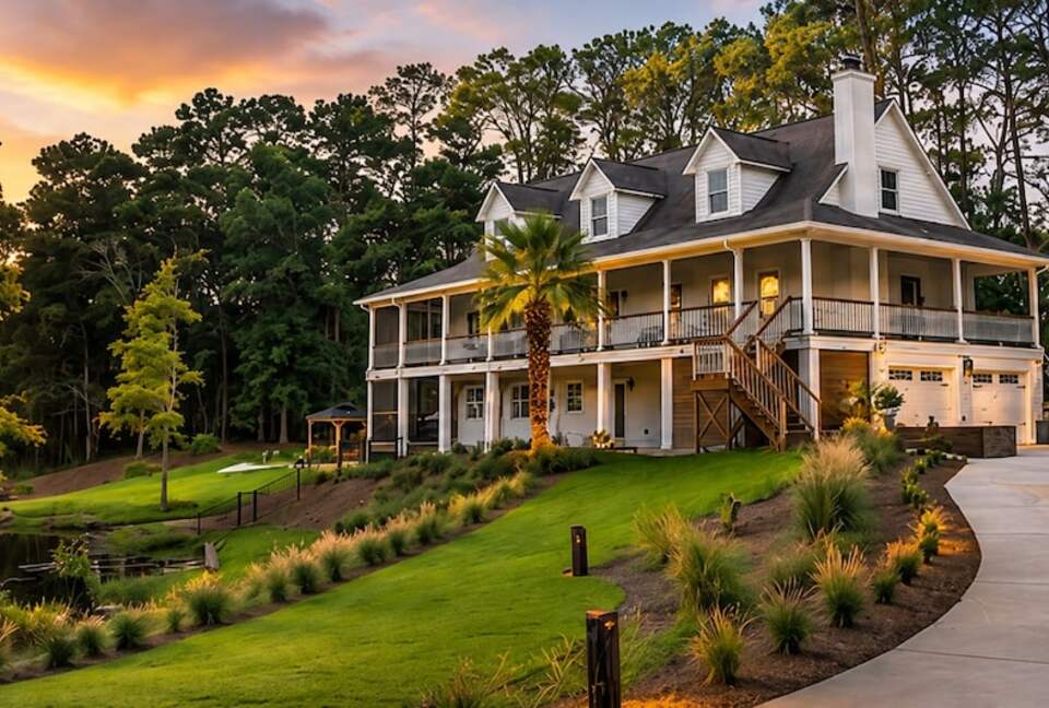 Southern Retreat with Pool and Private Putting Green - Pawleys Island, South Carolina