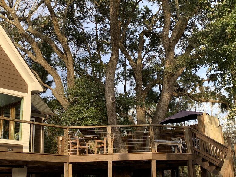 Lowcountry Treehouse Retreat Overlooking the Marsh - Johns Island, South Carolina