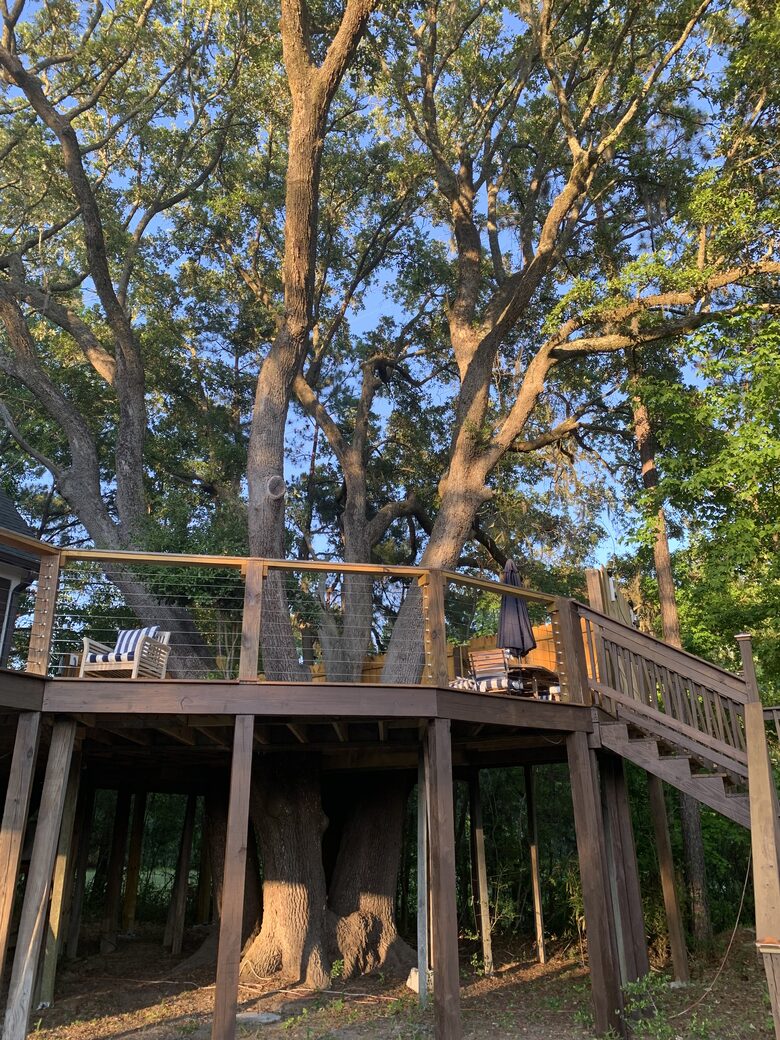 Lowcountry Treehouse Retreat Overlooking the Marsh - Johns Island, South Carolina