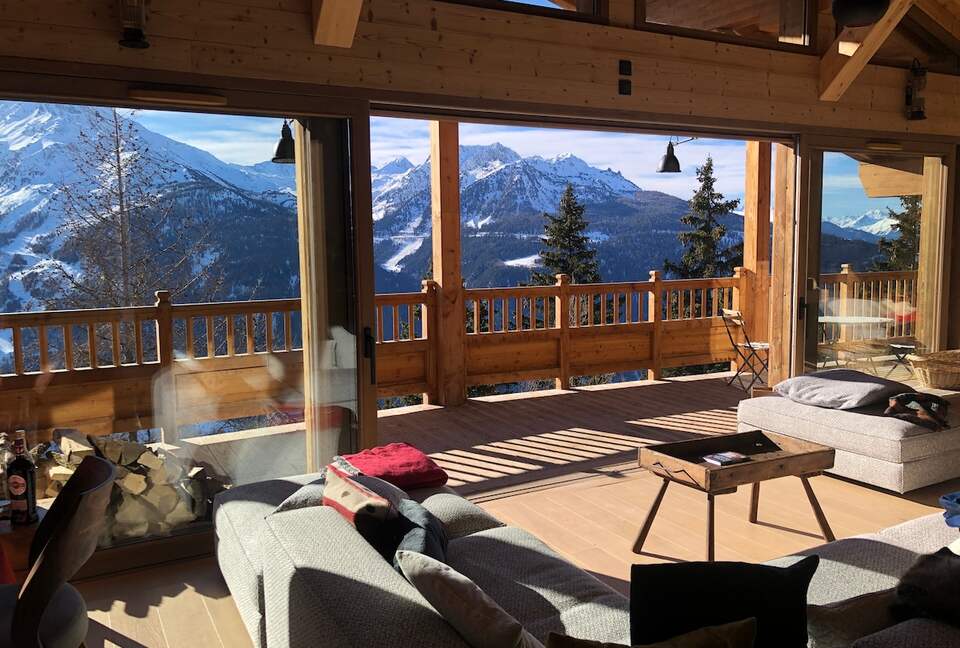 Panoramic Alpine Penthouse in La Rosière - La Rosière, Montvalezan, France