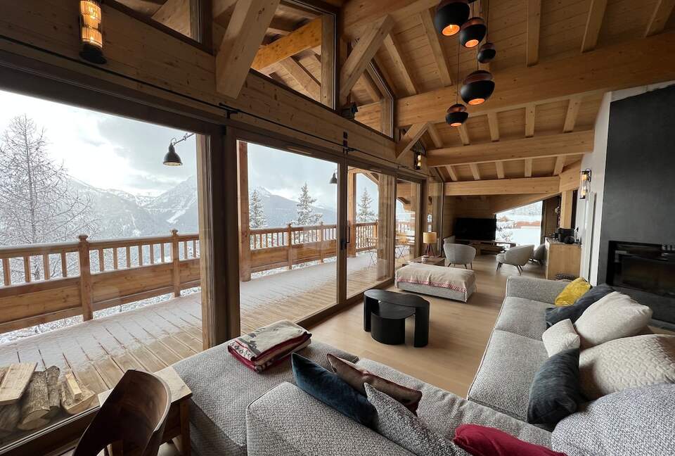 Panoramic Alpine Penthouse in La Rosière - La Rosière, Montvalezan, France