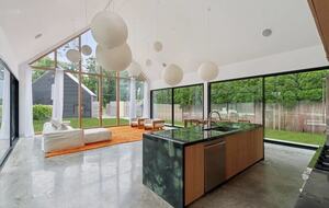 East Hampton Japandi Retreat with Heated Pool and Sauna - East Hampton, New York